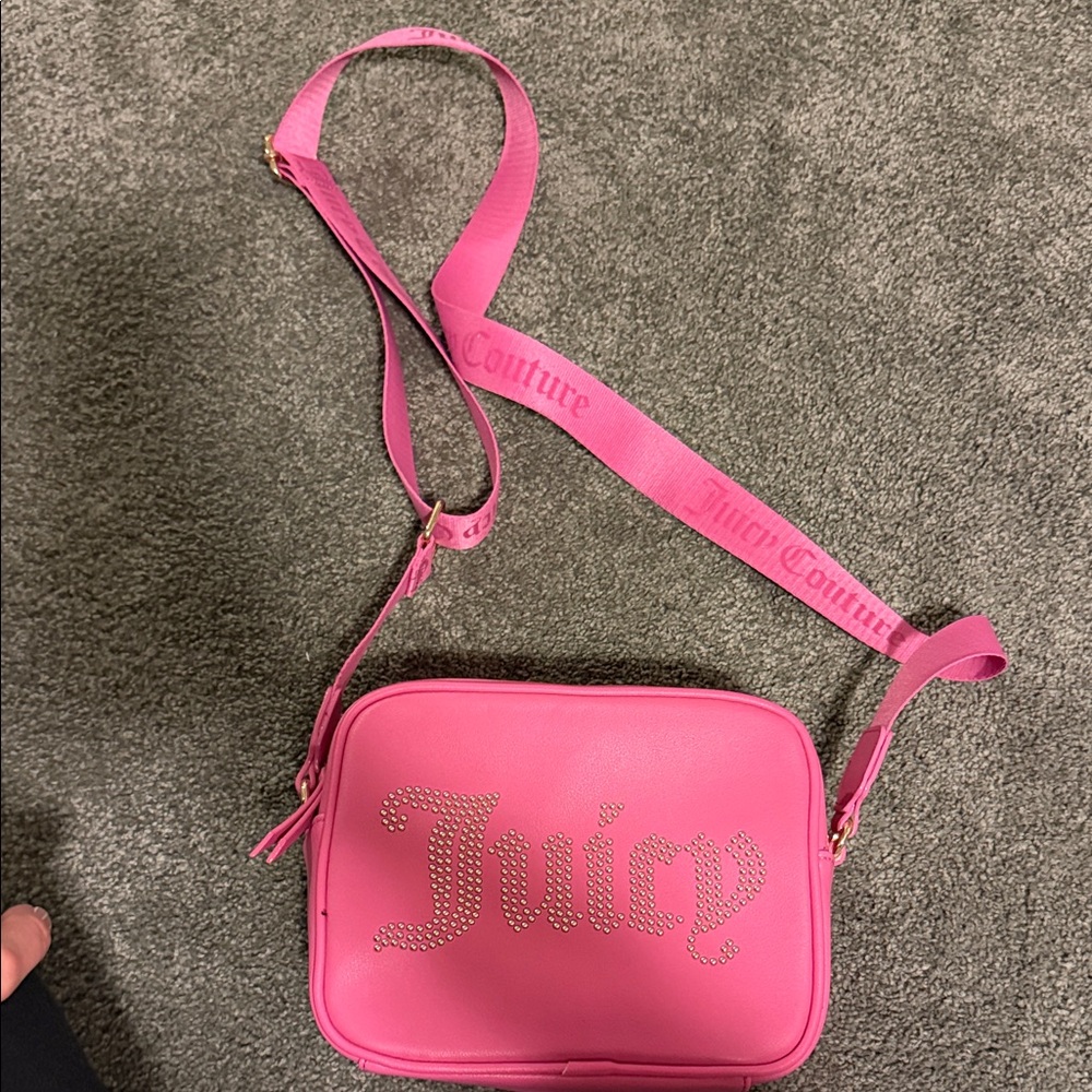 Juicy Couture Vibrant Pink Crossbody Bag